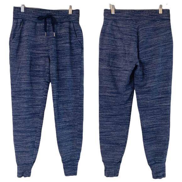 Daily Ritual Women's Jogger Pants Blue Space Dye Casual Athleisure Size Small - Picture 8 of 8